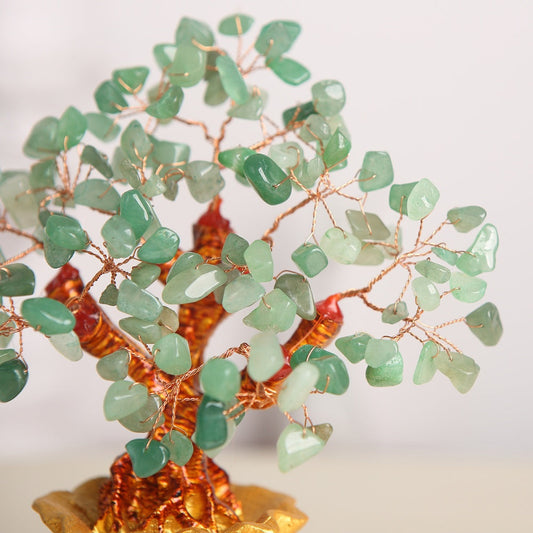 Buddha & Karma Green Aventurine Feng Shui Money Tree